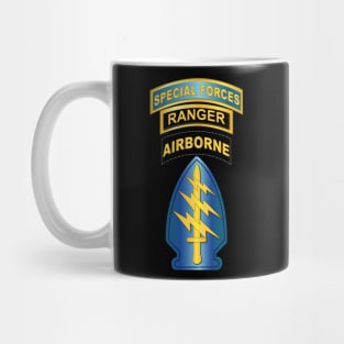 Airborne - SF SSI - SF Tab - Ranger Tab Mug